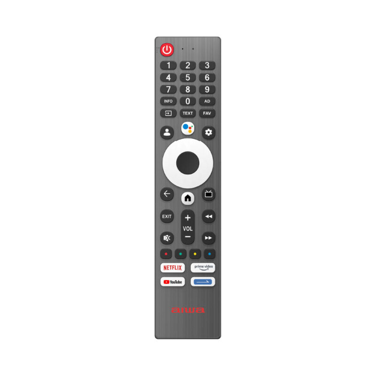 Aiwa, Смарт телевизор 32" Wi-Fi HD LED HDR Dolby Vision 32GO40804HD, черен