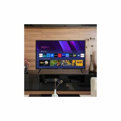 Continental Edison, Смарт телевизор 32" Wi-Fi HD QLED HDR CELED32SVHD25B6, черен