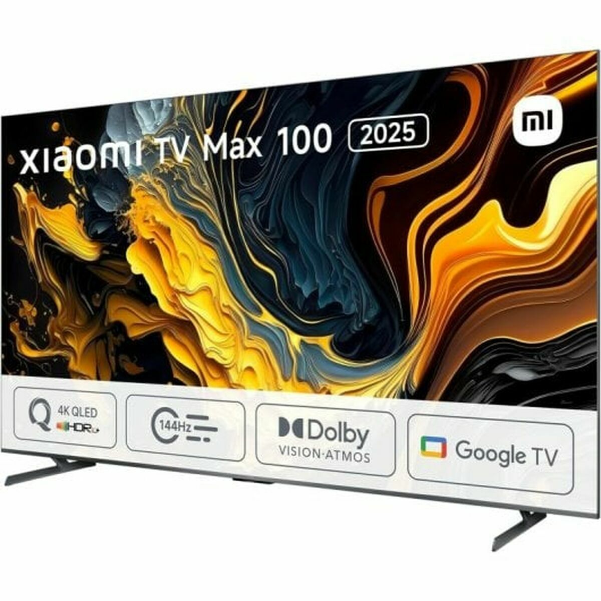 Xiaomi, Смарт телевизор 100″ Wi-Fi ELA5692EU 4K Ultra HD QLED, сив