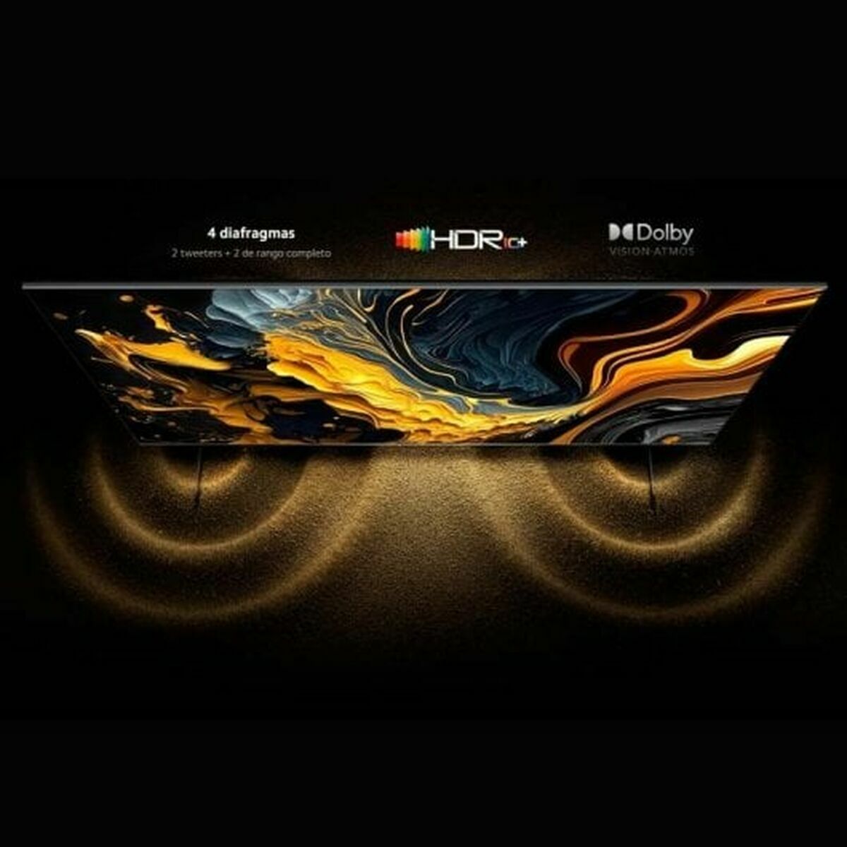 Xiaomi, Смарт телевизор 85″ Wi-Fi ELA5730EU 4K Ultra HD QLED, сив