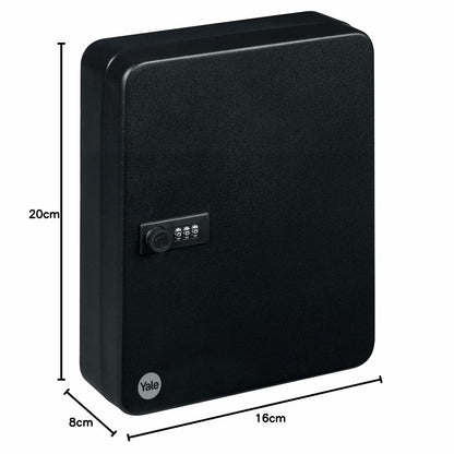 Снимка на Yale, Сейф във формата на книга YKB/200/CB2, Черен-размери